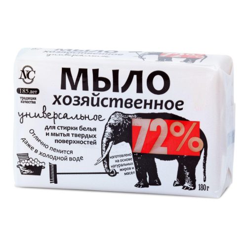 МЫЛО/НК/ХОЗЯЙСТВ.72% УНИВЕРСАЛЬНОЕ 180ГР*36.