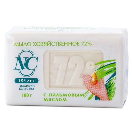 МЫЛО/НК/ХОЗЯЙСТВ.72% С ПАЛЬМ.МАСЛОМ 180ГР*36.