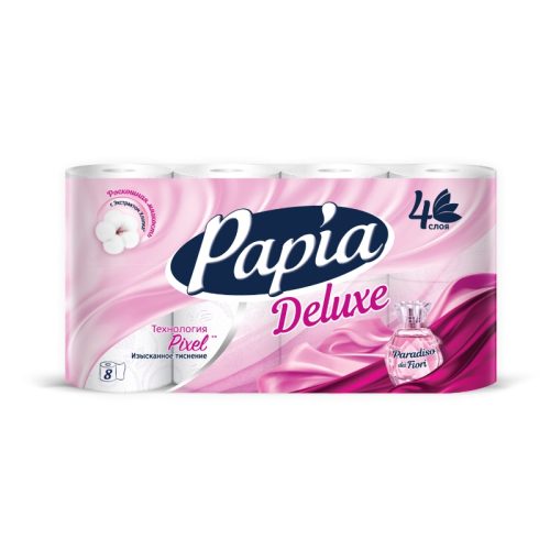 PAPIA DELUXE Т.БУМАГА PARADISO FIOR 4-Х СЛ.8Ш