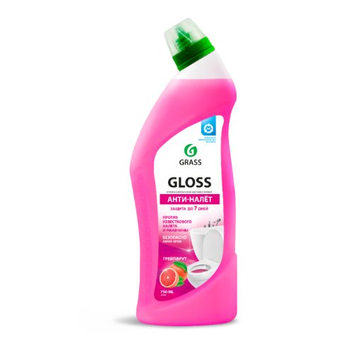 GRASS GLOSS PINK ЧИСТ.ГЕЛЬ Д/ВАН.ТУАЛ.750МЛ