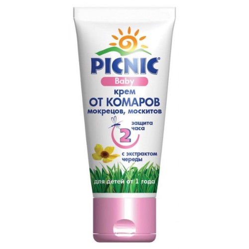 АРНЕСТ/PICNIC BABY КРЕМ РЕПЕЛЛЕНТ ОТ КОМАР.40