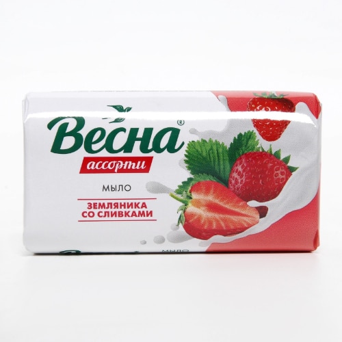 МЫЛО/САМ/ВЕСНА ЗЕМ. СЛИВКАМИ 90ГР