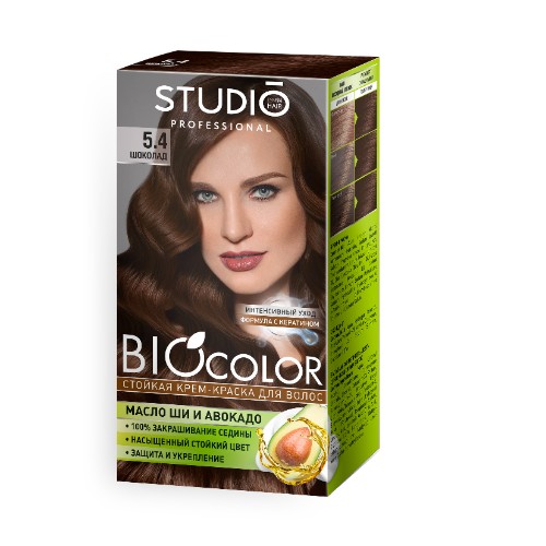 БИГ/STUDIO PROF.BIOCOLOR КР.Д/ВОЛ.5.4 ШОКОЛАД