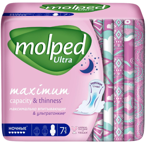 MOLPED ULTRA ПРОКЛ.НОЧН.7ШТ*24